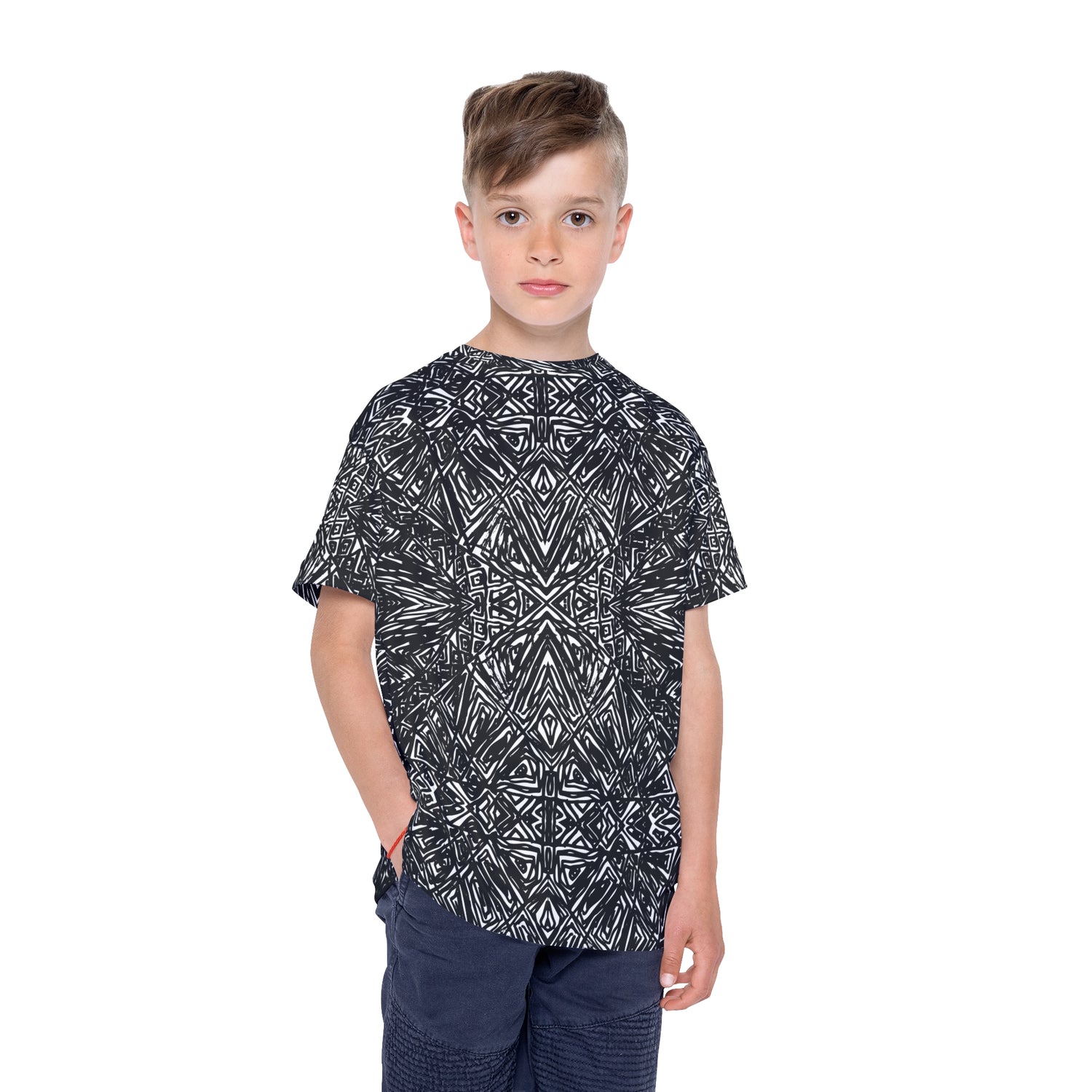 Leo's Tee (Black & White, Kids Sizes)