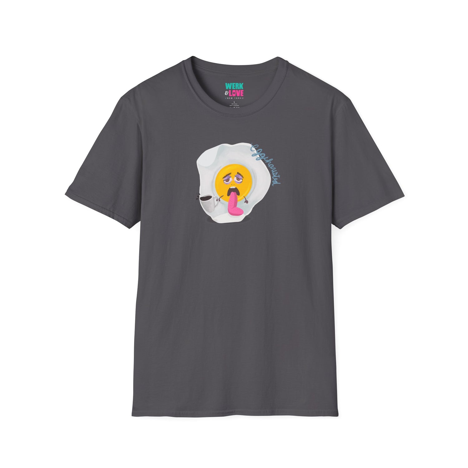 Eggshausted Tee