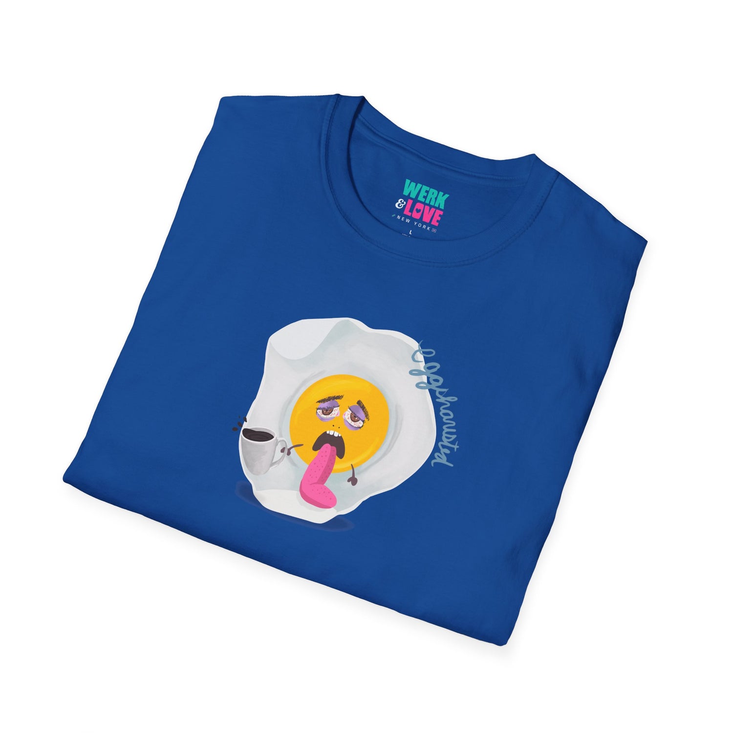 Eggshausted Tee