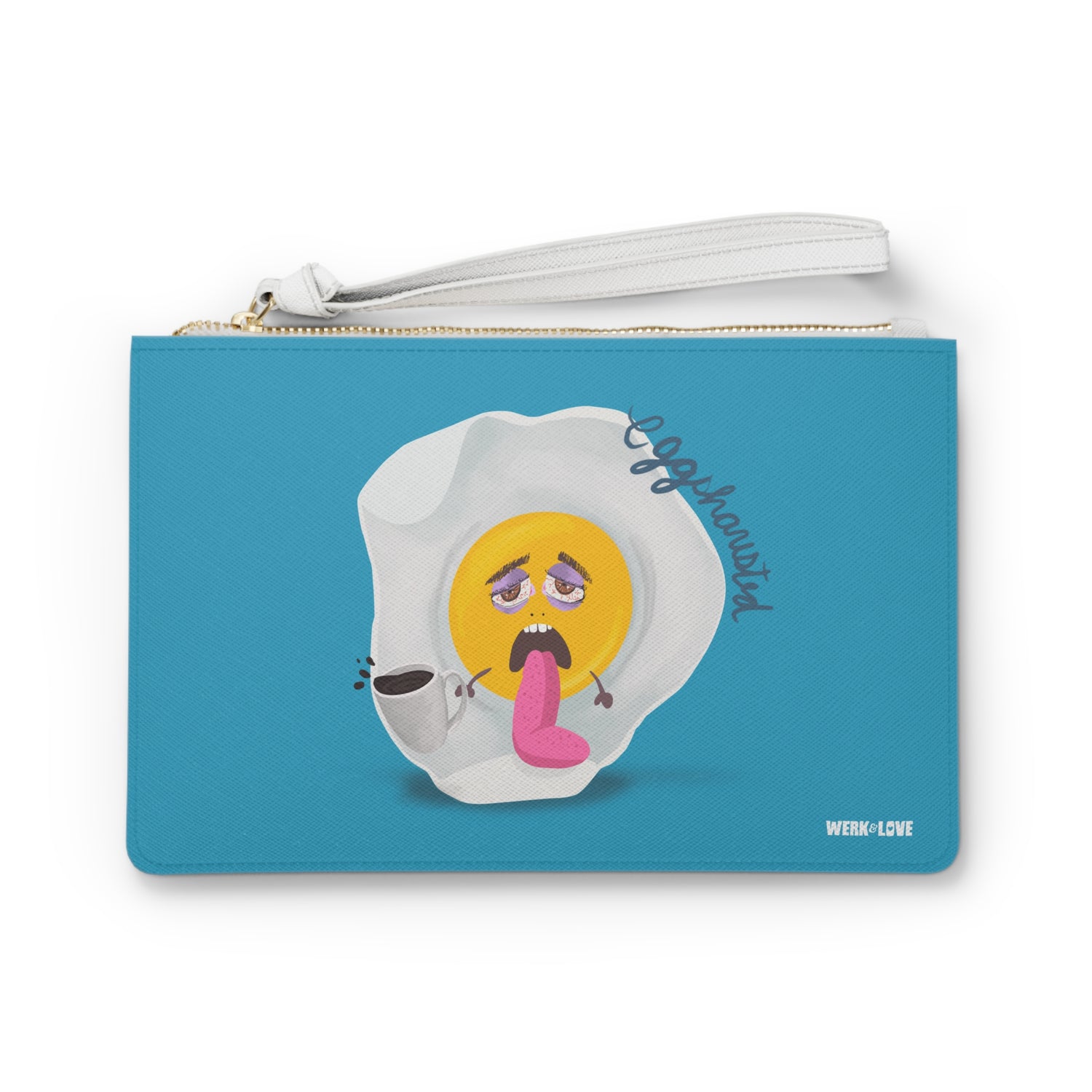 Eggshausted Clutch Bag