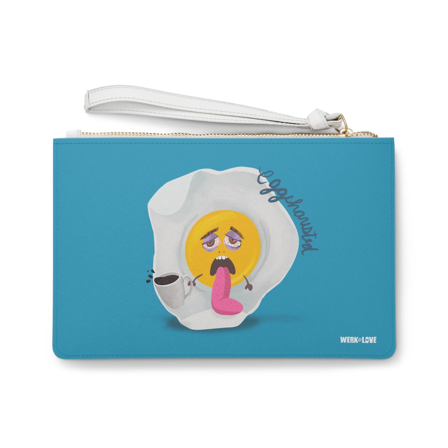 Eggshausted Clutch Bag