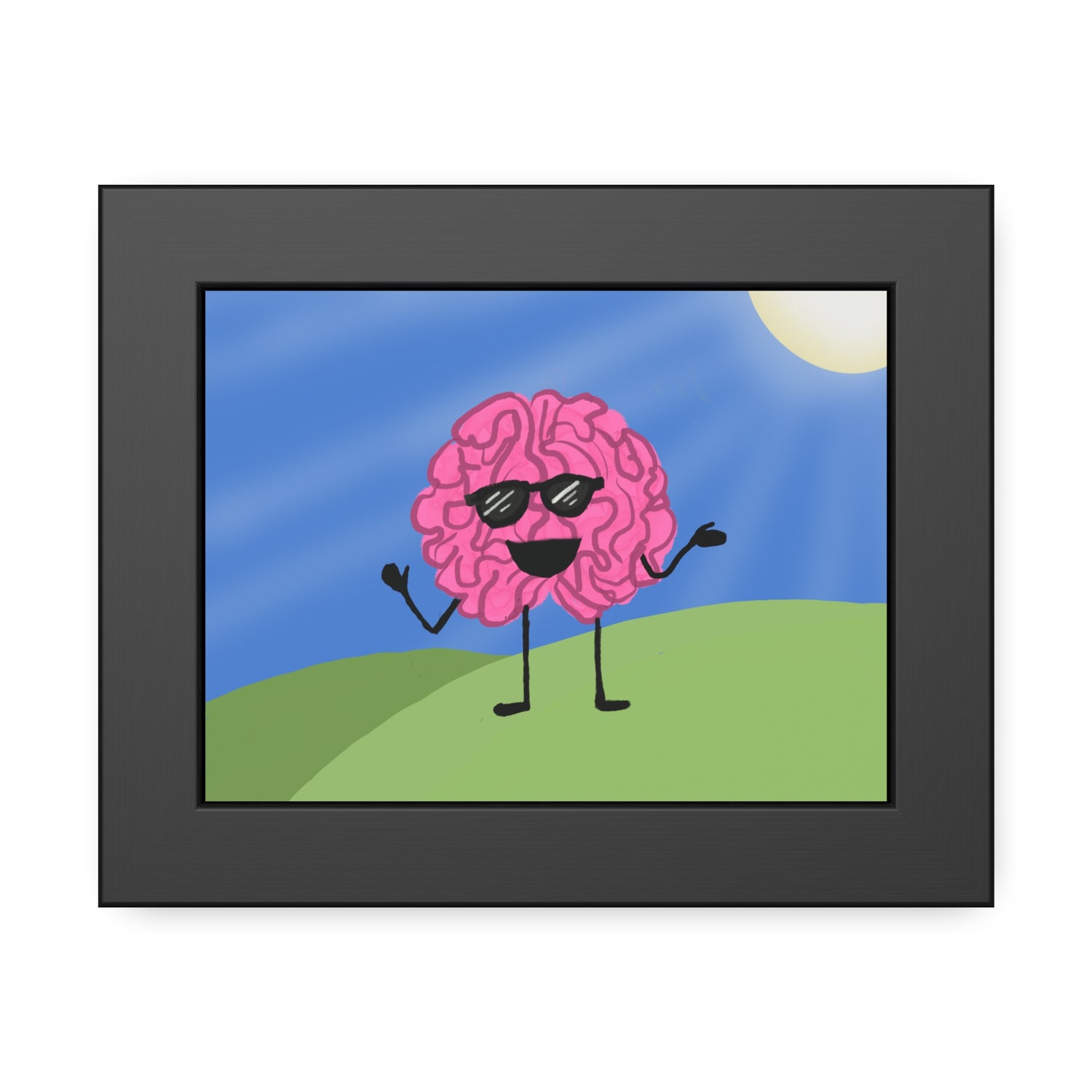 Brainy (Eternal Sunshine) Framed Paper Poster