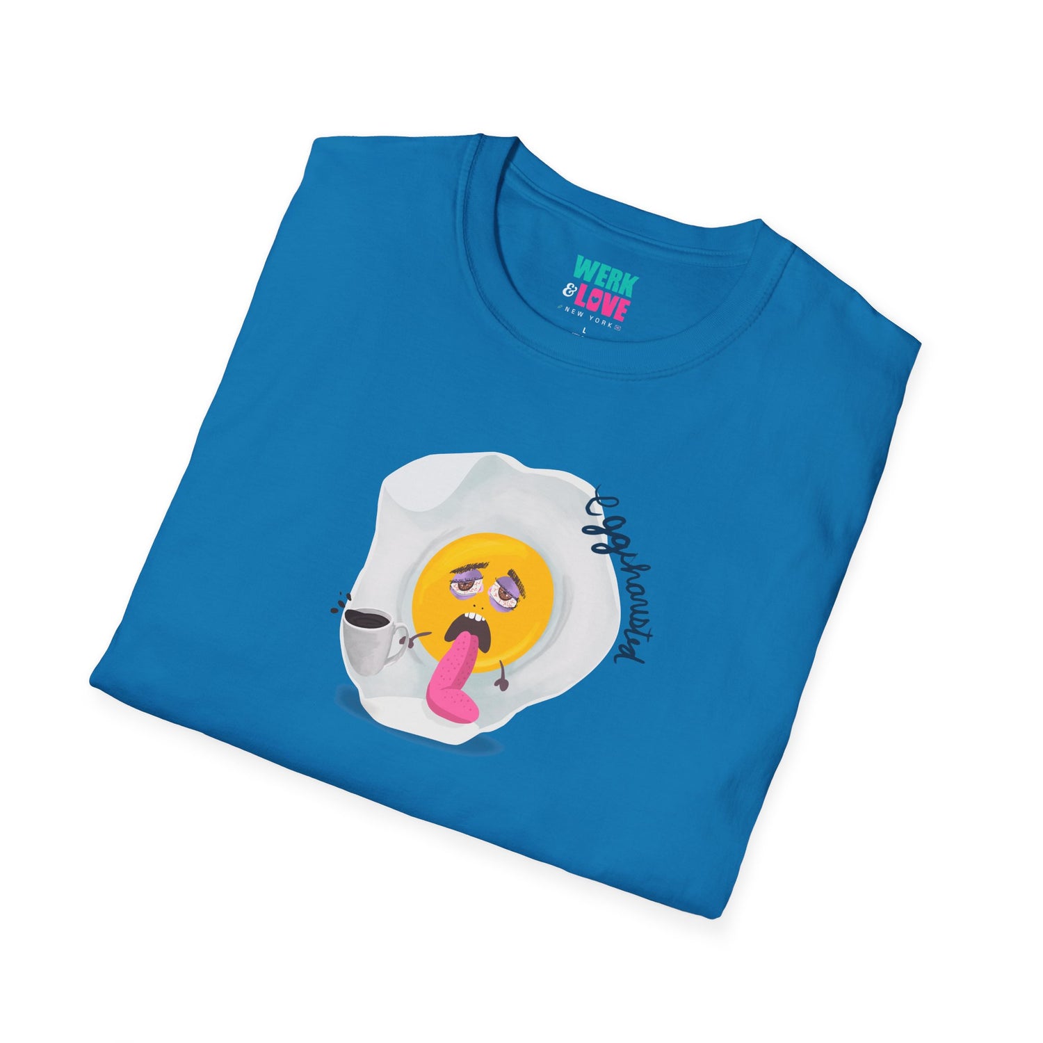 Eggshausted Tee