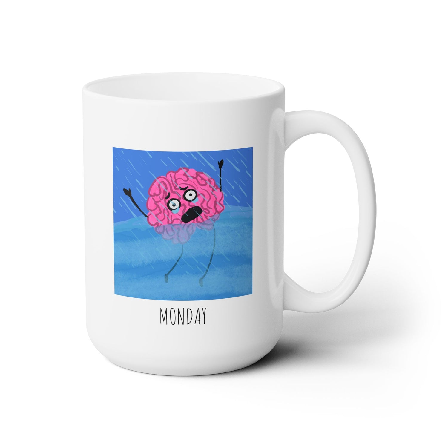 Brainy's Work Week Ceramic Mug 15oz