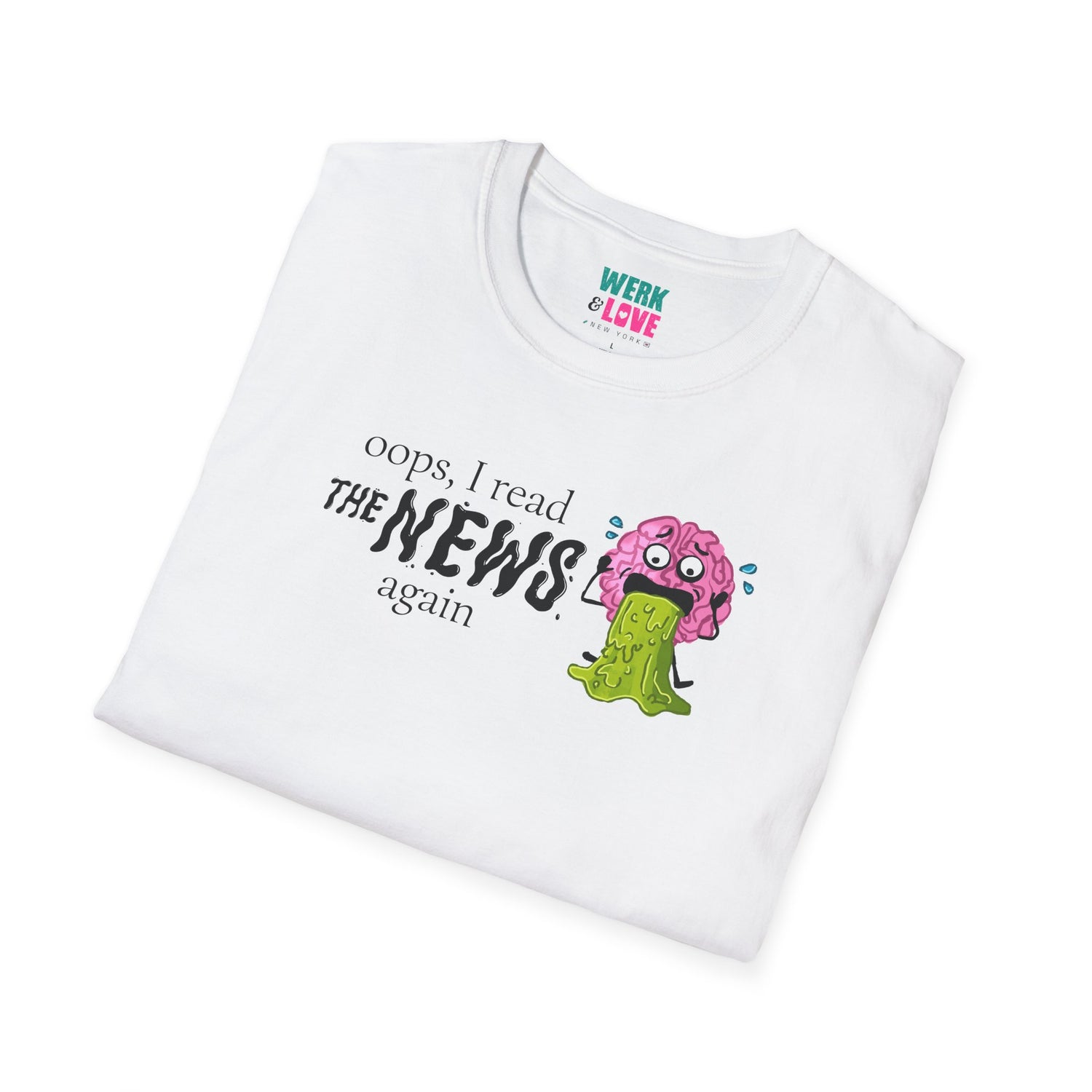 Oops, I Read the News Again Tee