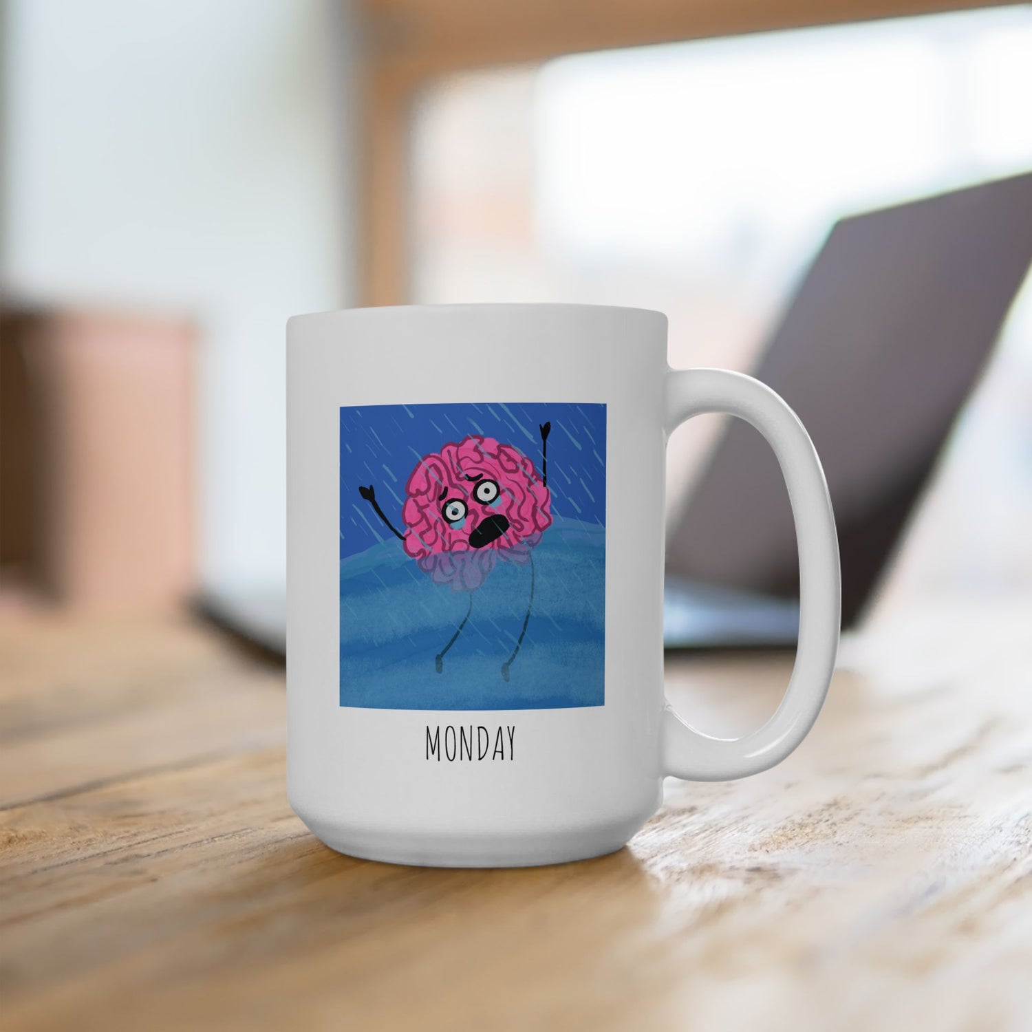 Brainy's Work Week Ceramic Mug 15oz