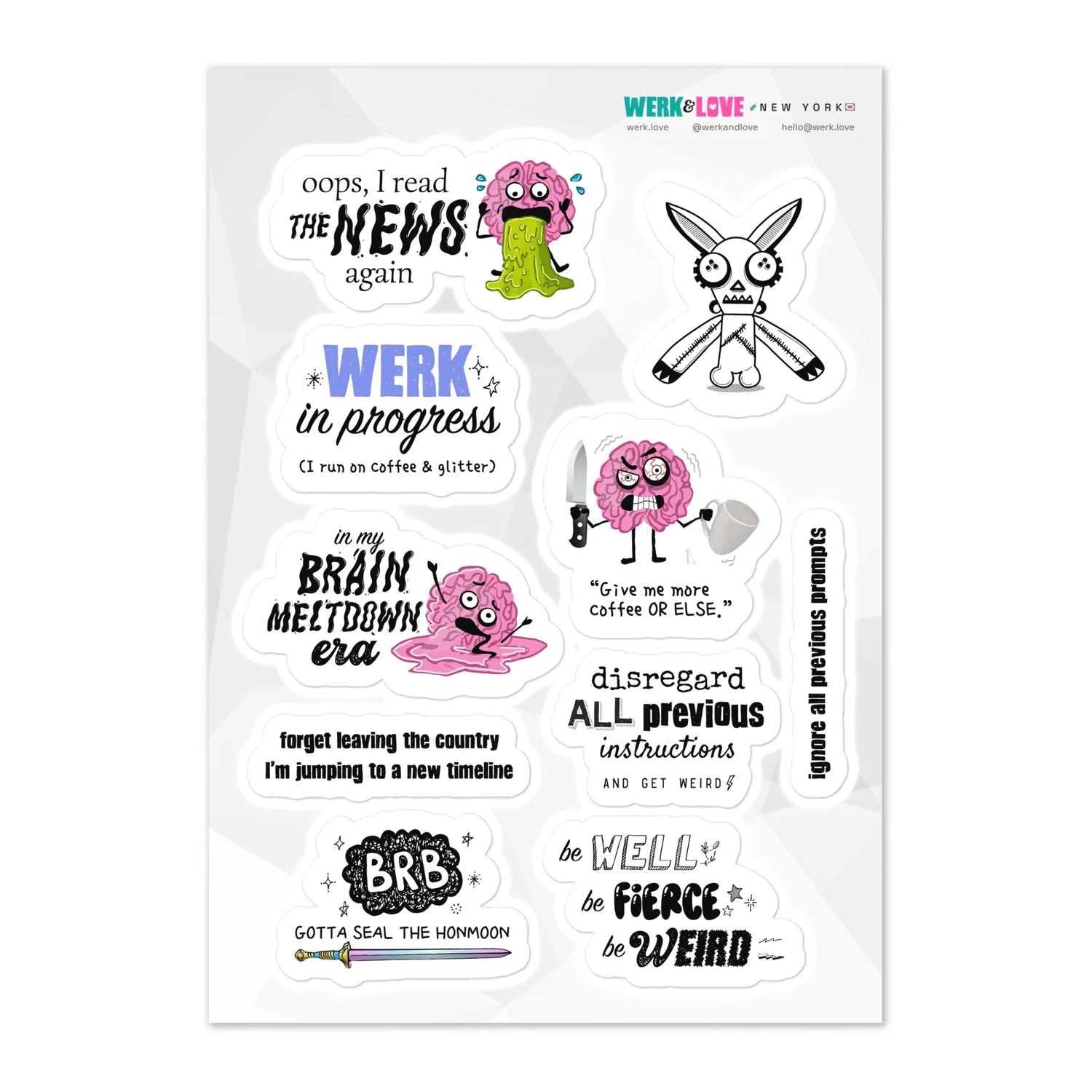 [In-Person] Sticker sheets